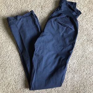 Gap maternity long length bootcut chinos